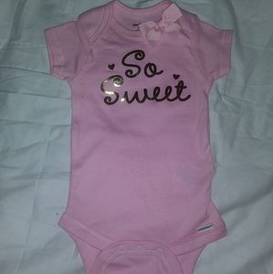 3-6 month onesie